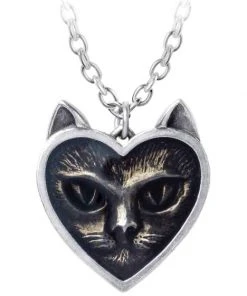 Alchemy Gothic Alchemy Love Cat Pendant All Jewellery