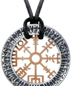 Alchemy Gothic Alchemy Niu Heimar Vegvisir Pendant Viking