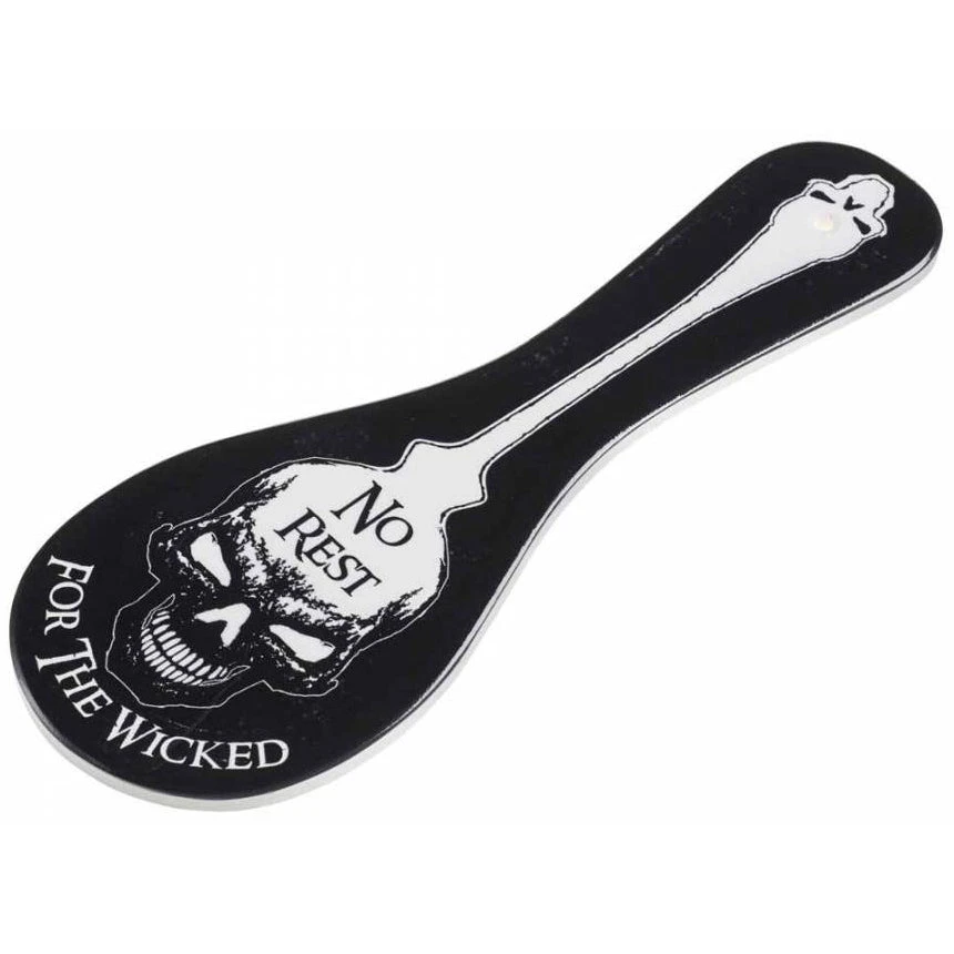 Alchemy Gothic No Rest For The Wicked Spoon Rest 27.6cm 5 Alchemy Gothic No Rest For The Wicked Spoon Rest 27.6cm