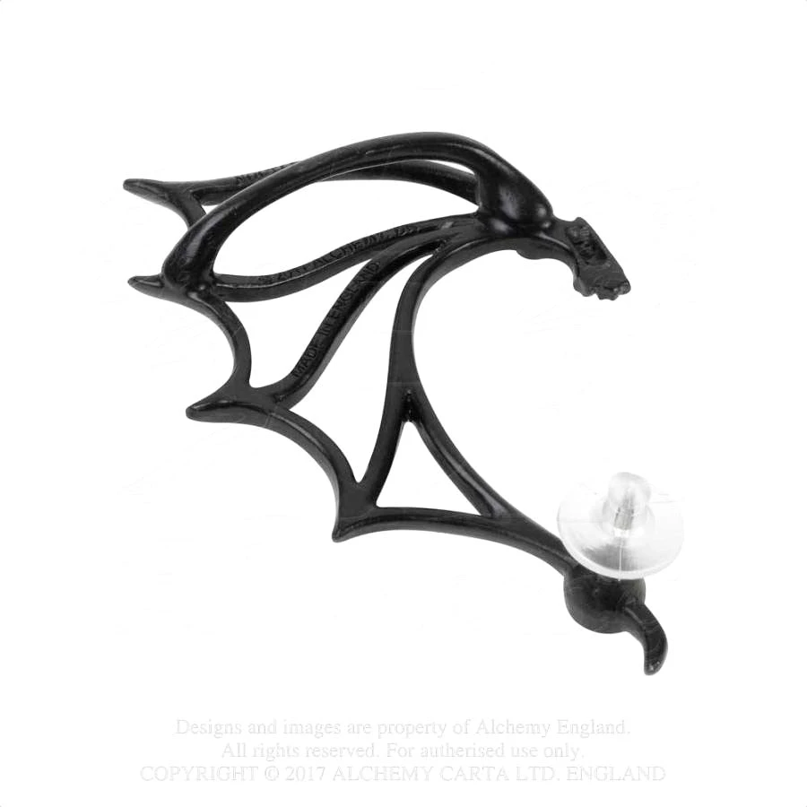 Alchemy Gothic Nocti-Dame Earwrap E392 5 Alchemy Gothic Nocti-Dame Earwrap E392