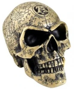 All Homeware Alchemy Gothic Omega Skull Gothic Occult Skull V1