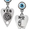 Alchemy Gothic Alchemy Ouija Planchette Studs Earrings E396