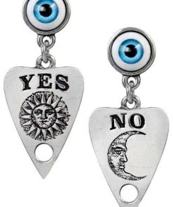 Alchemy Gothic Alchemy Ouija Planchette Studs Earrings E396