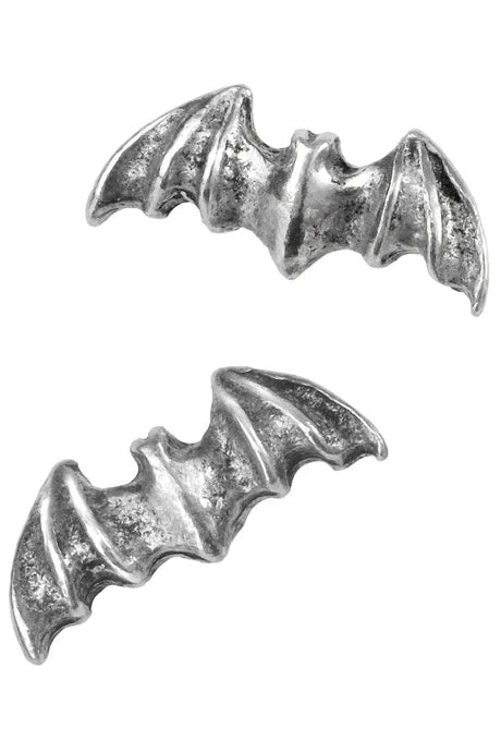Alchemy Gothic Alchemy Pair Of Bat Studs Stud Earrings E186 3 Alchemy Gothic Alchemy Pair Of Bat Studs Stud Earrings E186