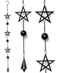 Alchemy Gothic Garden Alchemy Pentagram Wind Chime