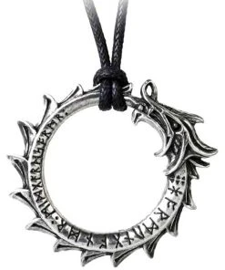 Alchemy Gothic Alchemy Jormungand Pendant P774 Gothic Jewellery
