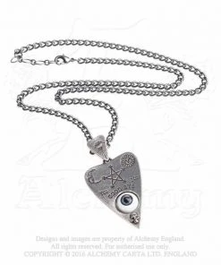 Alchemy Gothic Planchette Pendant P766 Gothic Jewellery