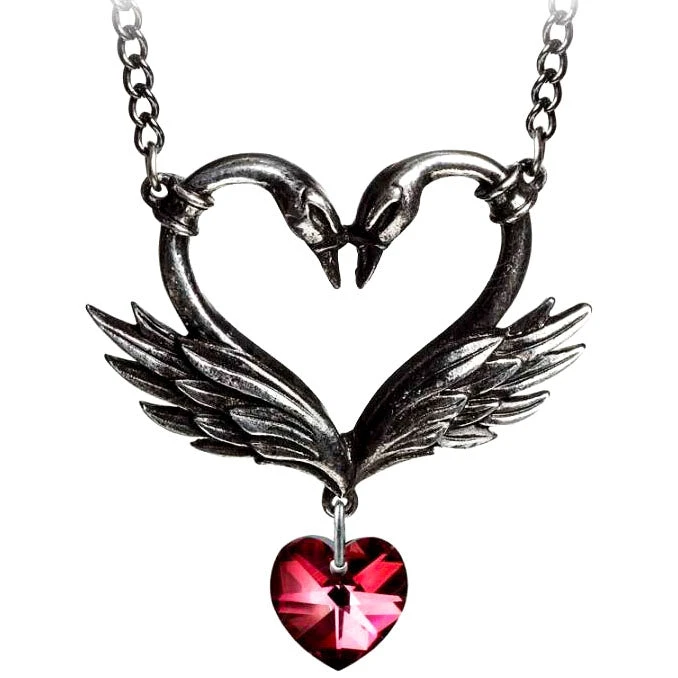Alchemy Gothic Gothic Jewellery Alchemy The Black Swan Romance Pendant 7 Alchemy Gothic Gothic Jewellery Alchemy The Black Swan Romance Pendant