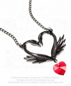 Alchemy Gothic Gothic Jewellery Alchemy The Black Swan Romance Pendant 9 Alchemy Gothic Gothic Jewellery Alchemy The Black Swan Romance Pendant