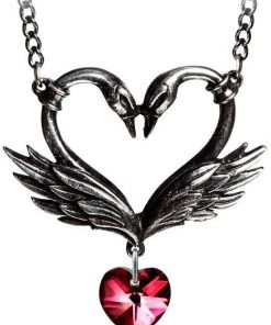 Alchemy Gothic Gothic Jewellery Alchemy The Black Swan Romance Pendant