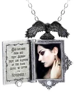 Alchemy Gothic Alchemy Poe's Raven Locket Locket