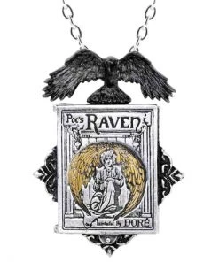 Alchemy Gothic Alchemy Poe's Raven Locket Locket