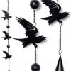 Alchemy Gothic Alchemy Raven Wind Chime Gothic Jewellery