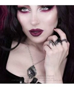 Alchemy Gothic Alchemy Reflections Of Poe Pendant Gothic Jewellery 8 Alchemy Gothic Alchemy Reflections Of Poe Pendant Gothic Jewellery