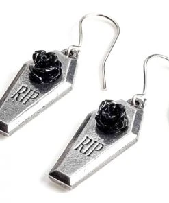 Alchemy Gothic Gothic Jewellery Alchemy RIP Rose Earrings