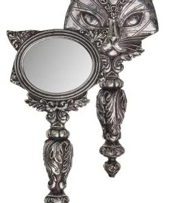 Egyptian Alchemy Gothic Sacred Cat Hand Mirror V64