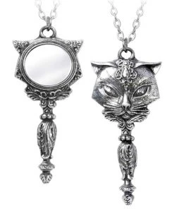 Alchemy Gothic Alchemy Sacred Cat Vanitas Pendant