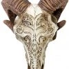 Alchemy Gothic Scrimshaw Ram Skull All Homeware