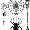 Alchemy Gothic Alchemy Spider Wind Chime Garden