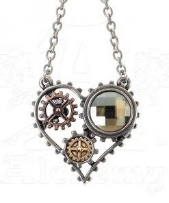 Alchemy Gothic Coeur Du Morteur Necklace Gothic Jewellery