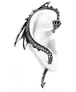 Alchemy Gothic Alchemy The Dragons Lure Stud Earring E274 Gothic Jewellery