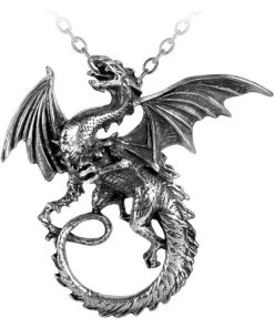 Gothic Jewellery Alchemy Gothic The Whitby Wyrm P323
