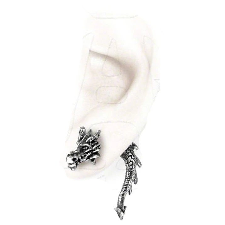 Gothic Jewellery Alchemy Gothic Tor Dragon Earring E324 4 Gothic Jewellery Alchemy Gothic Tor Dragon Earring E324