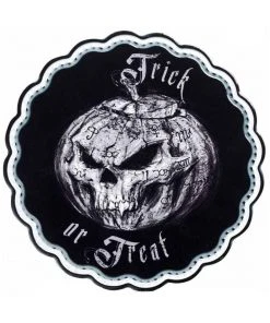 Alchemy Gothic Trick Or Treat Trivet Plate