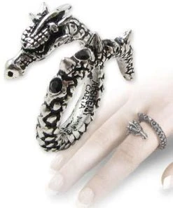 Alchemy Gothic Vis Viva Dragon Ring R183