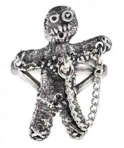 Alchemy Gothic Alchemy Voodoo Doll Ring 8 Alchemy Gothic Alchemy Voodoo Doll Ring
