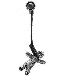 Alchemy Gothic Voodoo Doll Stud E408