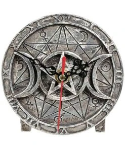 Alchemy Gothic Alchemy Wiccan Desk Clock