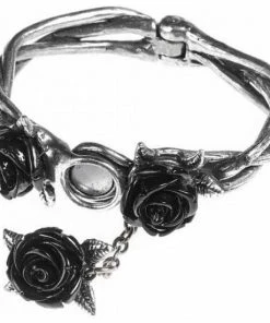 Alchemy Gothic Alchemy Wild Black Rose Bracelet A125 Gothic Jewellery