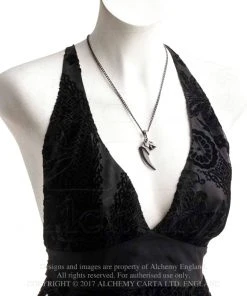 Alchemy Gothic Wolf Macht Pendant P788 Gothic Jewellery
