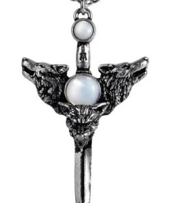 Alchemy Gothic Gothic Jewellery Alchemy Wolverine Moon Wolves Pendant