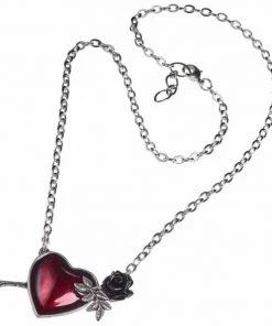 Alchemy Gothic Alchemy Wounded By Love Pendant P848 Gothic Jewellery