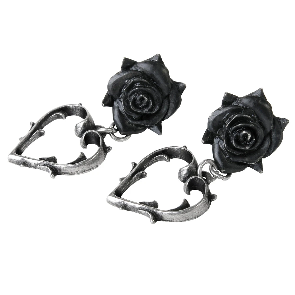 Gothic Jewellery Alchemy Gothic Wounded Love Earrings E365 5 Gothic Jewellery Alchemy Gothic Wounded Love Earrings E365