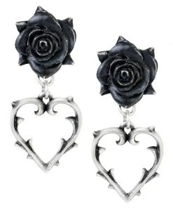 Gothic Jewellery Alchemy Gothic Wounded Love Earrings E365 9 Gothic Jewellery Alchemy Gothic Wounded Love Earrings E365