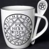 Alchemy Gothic Kitchen Alchemy Hexy Witch Mug And Spoon Set 1 Alchemy Gothic Kitchen Alchemy Hexy Witch Mug And Spoon Set