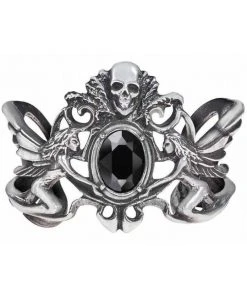 Alchemy Gothic Alchemy La Fleur De Baudelaire Bangle Gothic Jewellery