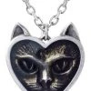 Alchemy Gothic Alchemy Love Cat Pendant All Jewellery