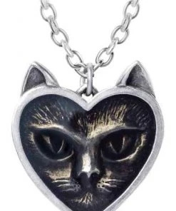 Alchemy Gothic Alchemy Love Cat Pendant All Jewellery