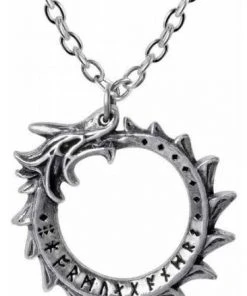 Alchemy Gothic Alchemy Mini Jormungand Pendant Viking