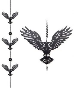 Alchemy Gothic Alchemy Night Owl Wind Chime