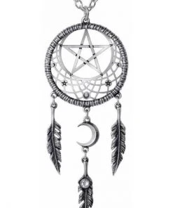 Alchemy Gothic All Jewellery Alchemy Pagan Dream Catcher Pendant P873