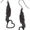 Alchemy Gothic Gothic Jewellery Alchemy Passio Wings Of Love Earrings