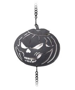 Alchemy Gothic Alchemy Pumpkin Skull Wind Chime Garden