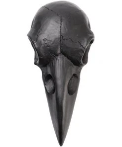 Alchemy Gothic Alchemy Black Raven Skull Hand Mirror Gothic Jewellery