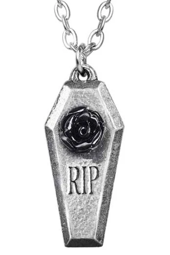 Alchemy Gothic Alchemy RIP Rose Pendant Gothic Jewellery 3 Alchemy Gothic Alchemy RIP Rose Pendant Gothic Jewellery