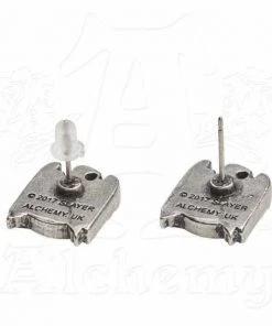 Alchemy Gothic Alchemy Rocks Slayer Eagle Stud Earrings Gothic Jewellery